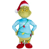 Small Side Stepper-Grinch in Blue Sweater Tangled in Lights-Dr. Seuss