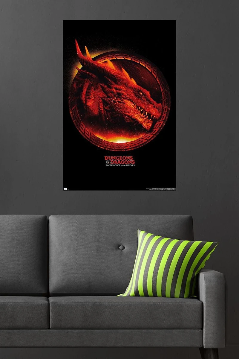 Dungeons & Dragons: Honor Among Thieves - Dragon Wall Poster, 22.375" x 34"