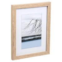 Truu Design Ensemble de 5 cadres magnifiques décoratifs en bois pour galerie murale en bois, 14 x 17 pouces, beige