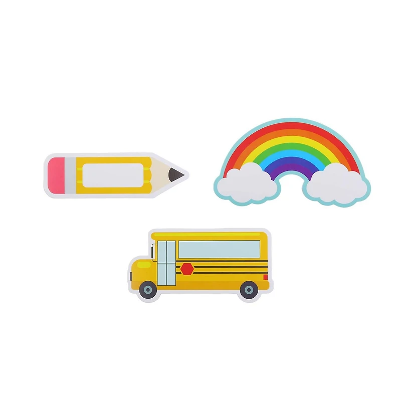 Formes de babillards Pen+Gear découpées à l’emporte-pièce, 3 modèles, 36 pièces