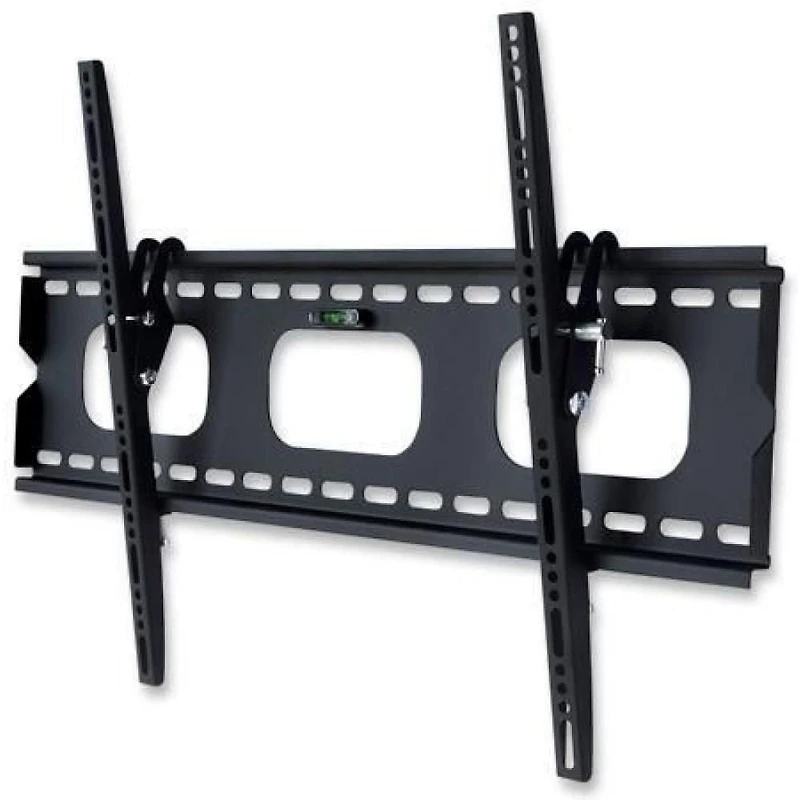 Techly 32" to 60" Tilting LCD/LED TV Wall Mount Tilt +/-12° VESA up to 600x400 mm Holds up to 80 kg, Black
