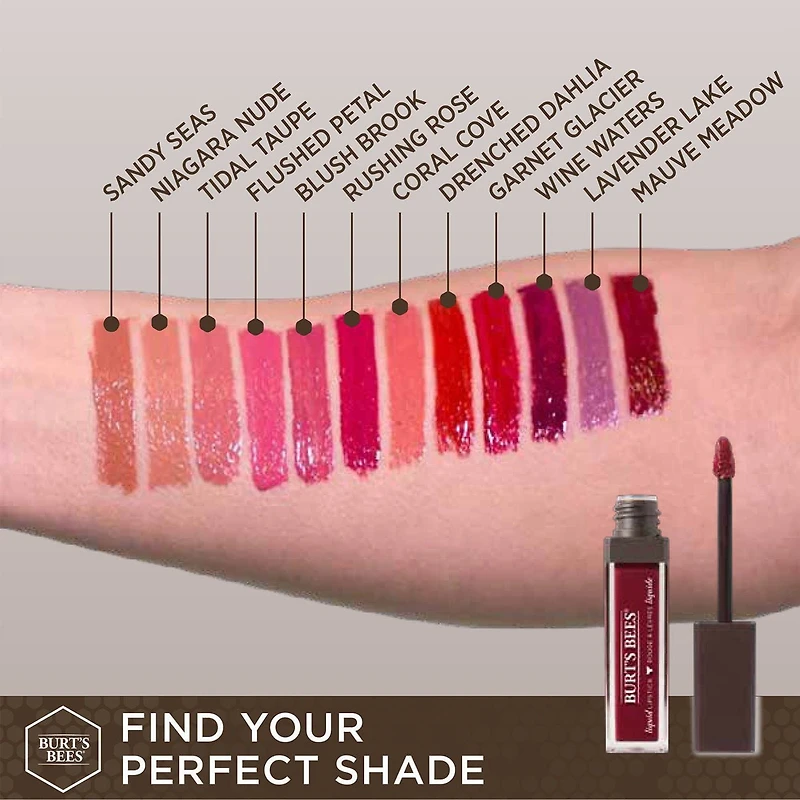 Burt's Bees 100% Natural Moisturizing Liquid Lipstick- 1 Tube
