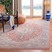 SAFAVIEH Kenitra Eleanora Floral Bordered Polyester Area Rug