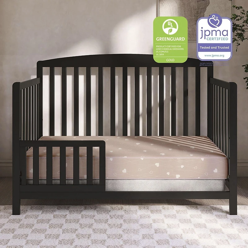 Dream On Me Modern Love Crib and Toddler Mattress / Greenguard Gold Environment Safe Baby Mattress/ JPMA Certified Infant Mattress / Waterproof Vinyl Cover/ Maximum Support and Safety