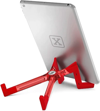 KEKO Universal Foldable Tablet Stand for iPad/Android Tablet Holder/Galaxy/Kindle + Smartphone, E-Readers Compatible with Protective Case or Sleeve Accessories