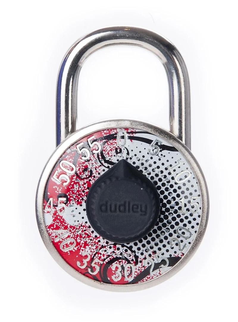 Dudley Combination Lock #DYLG7AST, 50mm, Assorted Designs