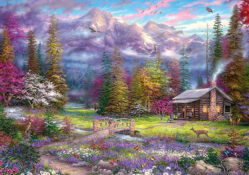 Buffalo Games - Le puzzle Amazing Nature - Inspirations of Spring - en 500 pièces