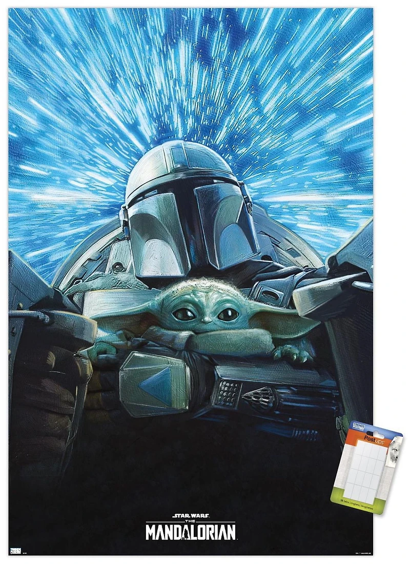 Star Wars: The Mandalorian Season 3 - Lightspeed Wall Poster, 22.375" x 34"