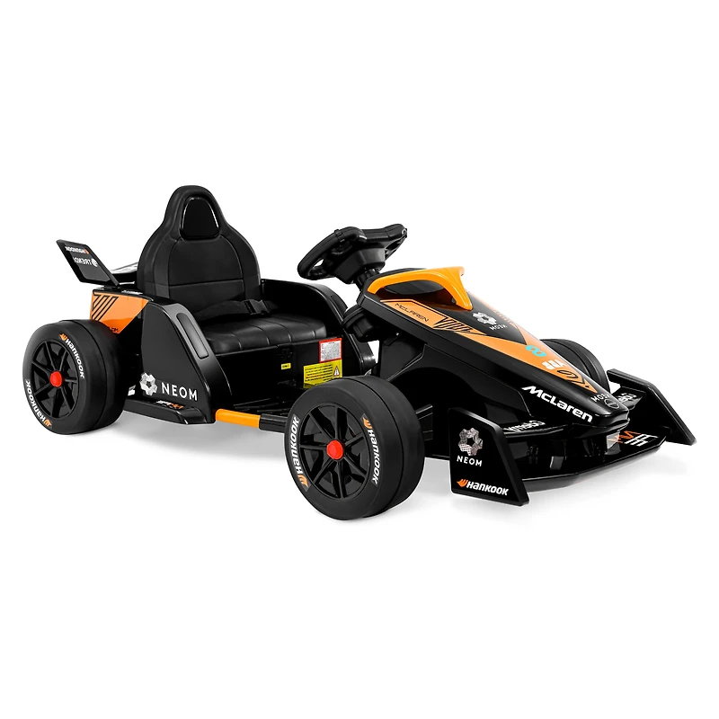 Voiture de course Hyper Formula E à batterie 12 volts pour enfants