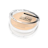 Maybelline Super Stay 24 Hour Hybrid Powder Foundation, Waterproof, Vegan, Mattifying, 120, 6g, longwear powderfoundation