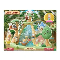 Calico Critters Secret Forest Falls, Dollhouse Playset with Figure and Accessories