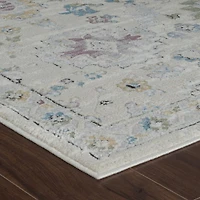 Rug Branch Nomad Classic Indoor Area Rug, Beige Cream, Boho - Living Room, Bedroom, Dining Room, and Kitchen