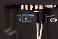 Câble adaptateur audio en Y de marque GE, quatre pieds, Pro Series, 35860 Câble adaptateur audio en Y