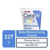 CeraVe Baby Moisturizing Cream, Rich Baby Cream with Ceramides and Hyaluronic Acid, 227g