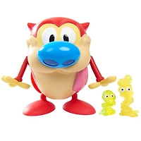 Nick des Années 90 - Rugrats - Figurine en Vinyle de 15 cm (6 pouces) - Stimpy