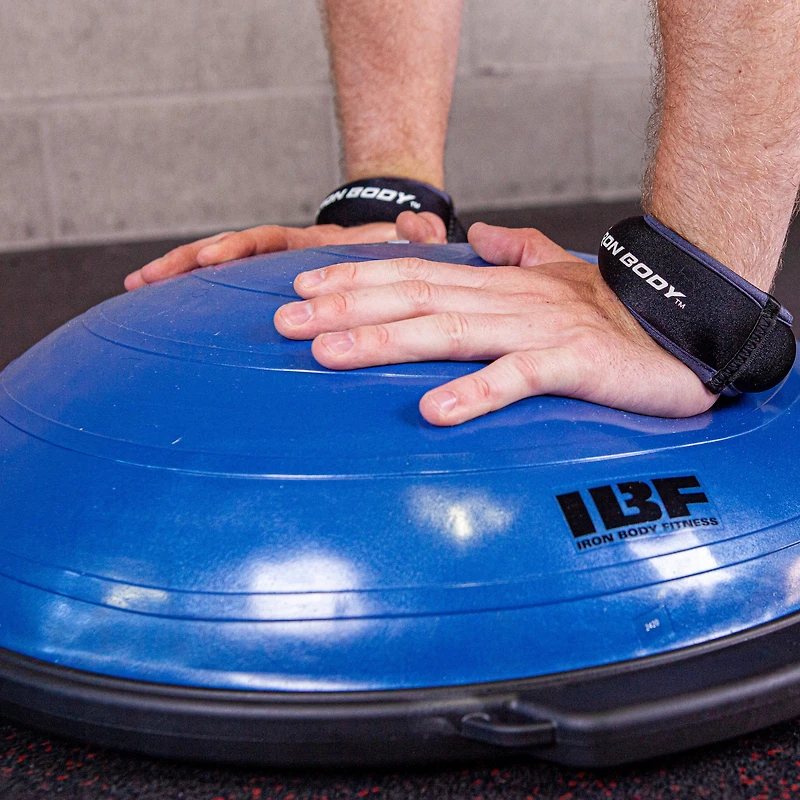 IBF Iron Body Fitness B.T.S. Dome – Half‑Ball Core Trainer with Pump, Non‑Slip Base – Balance, Tone, Strength
