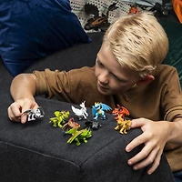 DreamWorks Dragons Mystery Dragons, mini-figurine de dragon à collectionner Pète et Prout, pour les enfants à partir de 4 ans