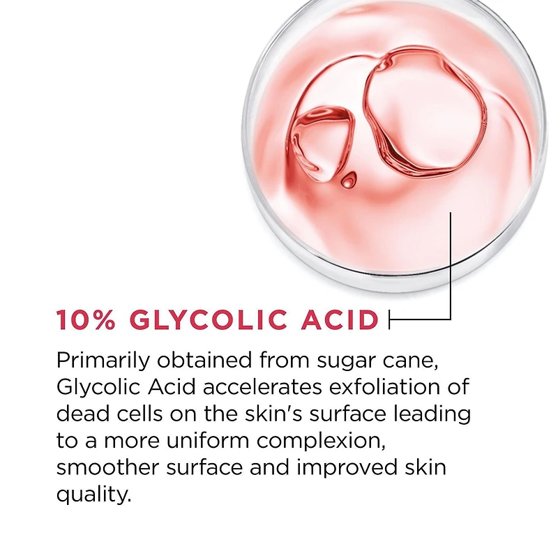 Sérum D'Acide Glycolique Pur 10% | Revitalift Triple Power LZR Avec 10% D'Acide Glycolique Pur