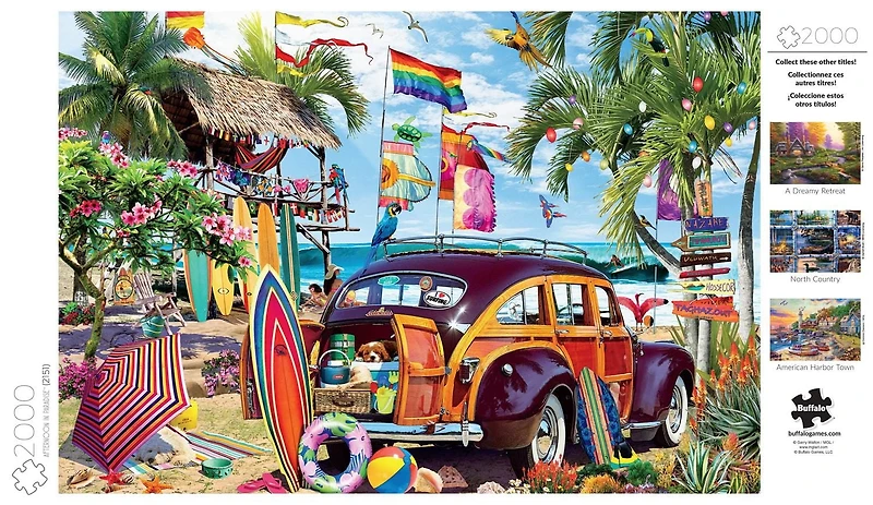Buffalo Games - Le puzzle Afternoon in Paradise - en 2000 pièces