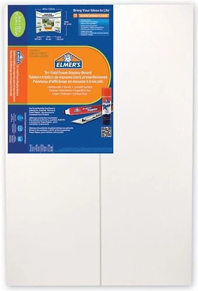 Elmer's White Foam Display Board