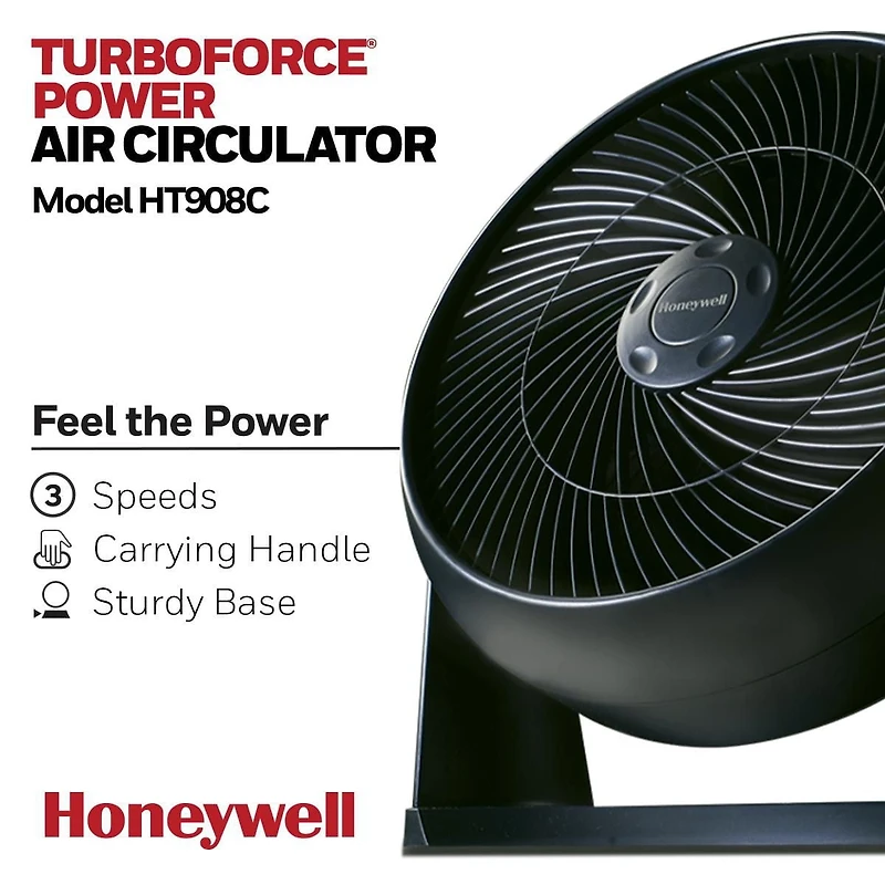 Ventilateur de sol de 10 po TurboForceᴹᴰ HT908CV1 Honeywell