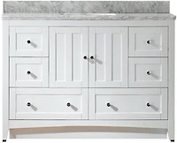 American Imaginations 37.75-in. W Floor Mount Dawn Grey Vanity Set For 1 Hole Drilling  AI-17662
