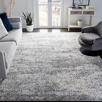 SAFAVIEH Berber Harold Abstract Plush Shag Area Rug