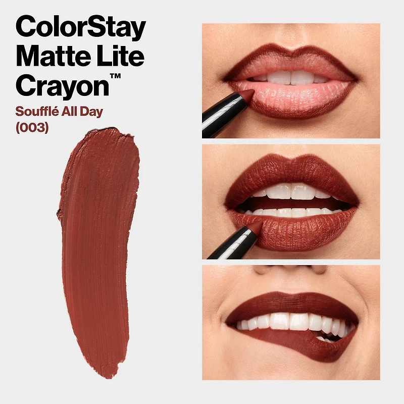 Revlon ColorStay Matte Lite Crayon Lightweight Lipstick