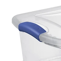 Boîte à verrou de Sterilite de 14L- Bleu 14L