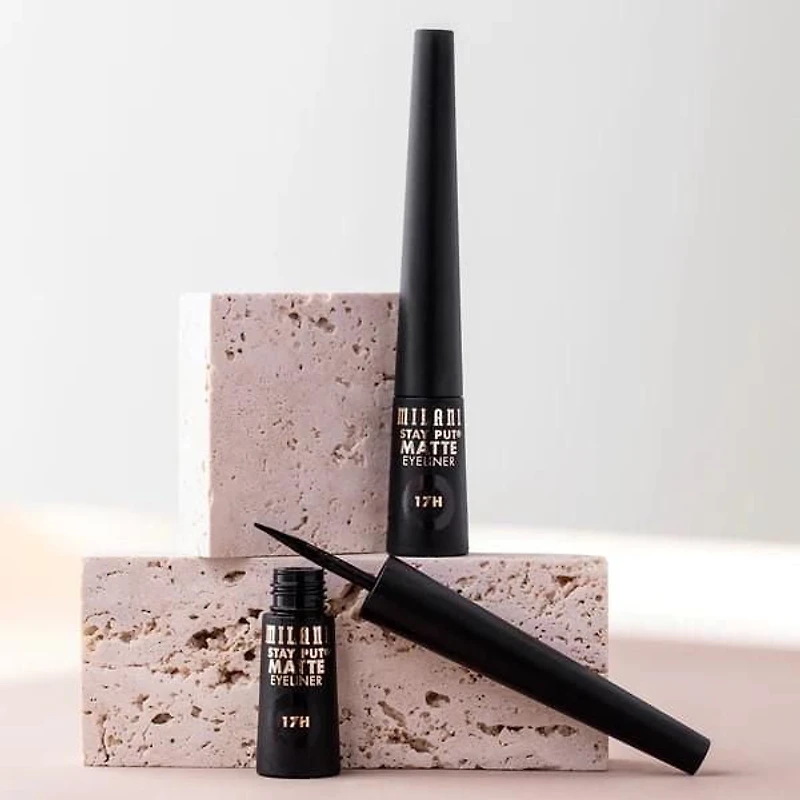 Milani : Eyeliner liquide mat Stay Put® - Noir hydrofuge Eye-liner