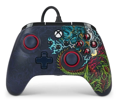 Manette filaire PowerA Advantage pour Xbox Series X|S - Choc cosmique