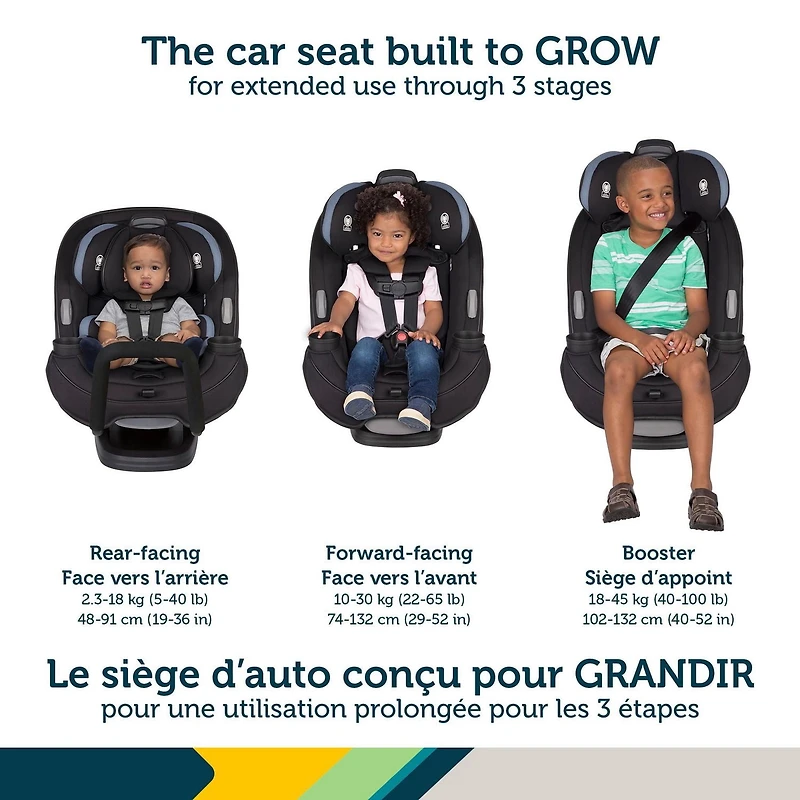 Safety 1st Grow and Go ARB Siège d'Auto 3-en-1