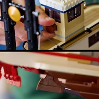 LEGO Ideas Le Bateau à Vapeur Fluvial, Décor Nautique pour la Maison 21356