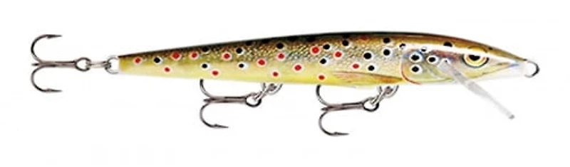 Rapala Original Floating 2-3/4", Silver, Natural minnow profile