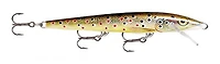 Rapala Original Floating 2-3/4", Silver, Natural minnow profile