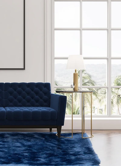 Tapis ECARPETGALLERY Timeless Bleu 4'0" x 5'6"