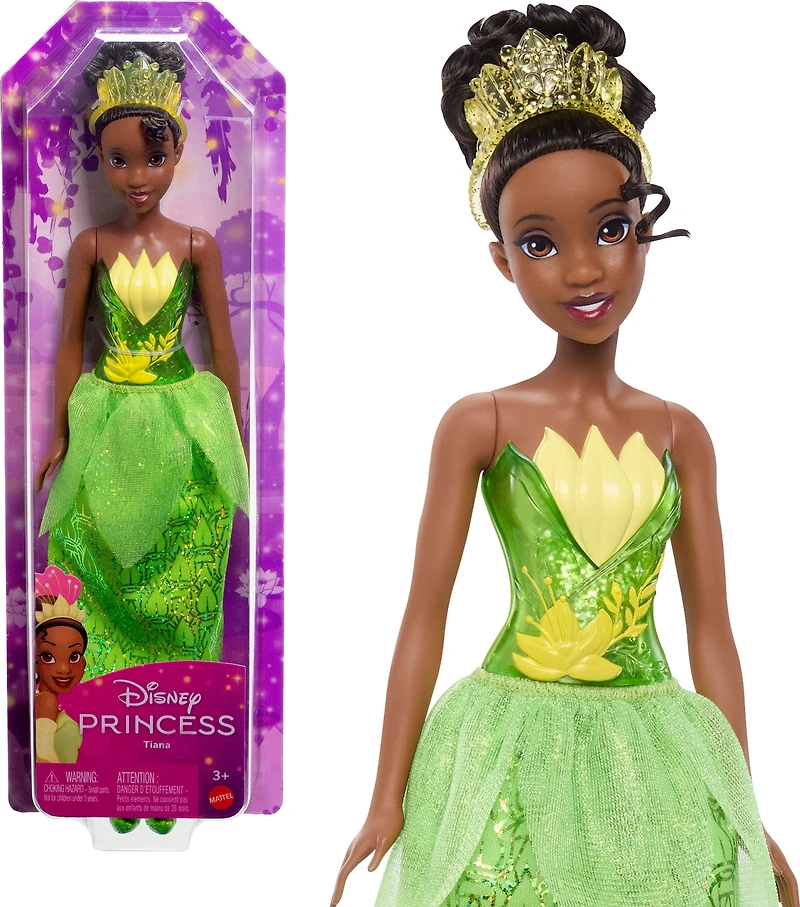 Disney-Princesses Disney-Tiana-Poupée, habillage et accessoires Âges 3+