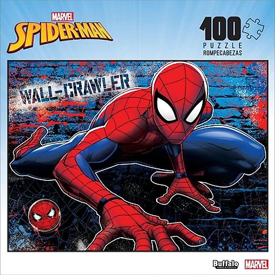 Buffalo Games - Le puzzle Marvel - Wall Crawler - en 100 pièces