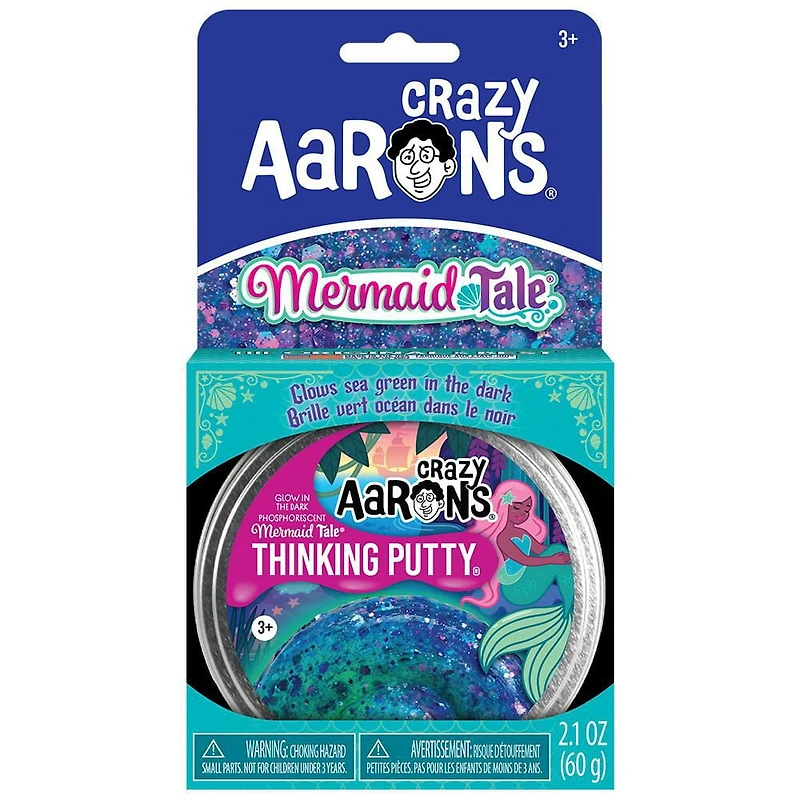 Crazy Aaron's 3.5" Putty-Mermaid Tail