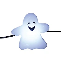 Way to Celebrate Halloween 20-Count Battery Operated Ghost LED Wire Lights, with Timer