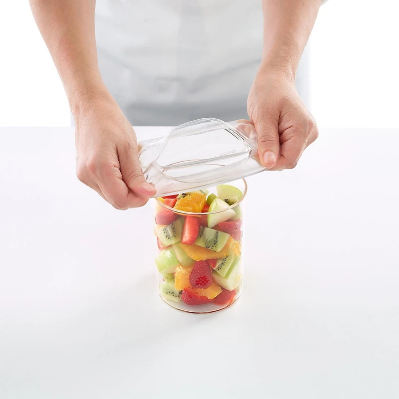 Lekue Reusable Silicone Flexible Stretch Lid, 8.5 cm Set of 2