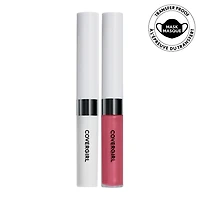 COVERGIRL Outlast All-Day Rouge à lèvres, couvrance longue durée, système facile en deux étapes, formule hydratante, résistant aux transferts, 100 % sans cruauté