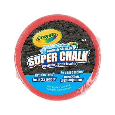 Craie de trottoir lavable Super Chalk Crayola