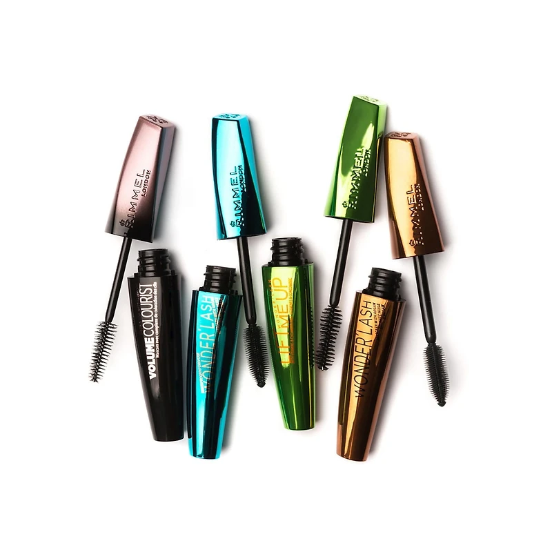 Rimmel Wonder'Lash Mascara, Defines lashes, infused with 4 luxurious oils: Argan, maracuja, marula & camellia, long lasting, 100% Cruelty-Free, Argan Oil infused mascara