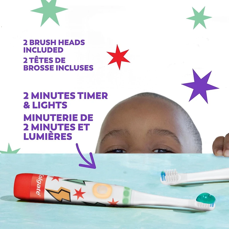 Colgate Advanced Cavity Fighter Kids Battery Toothbrush, Cavity Fighter Kids