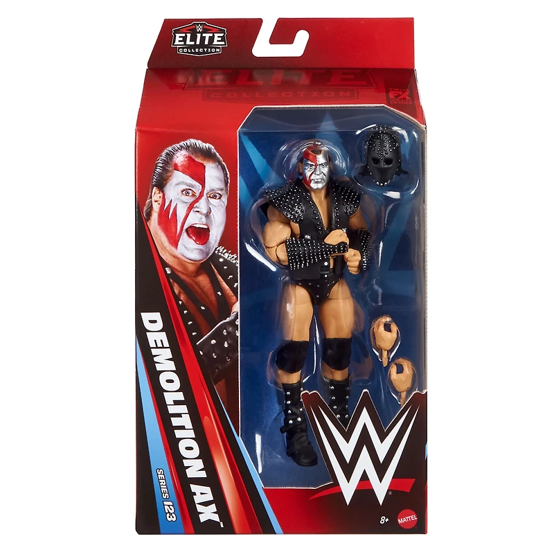 WWE-Élite Demolition Ax-Figurine 15cm avec accessoires Série123