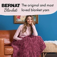 Bernat® Blanket Tweeds™ Yarn, Polyester #6 Super Bulky, 10.5oz/300g, 220 Yards