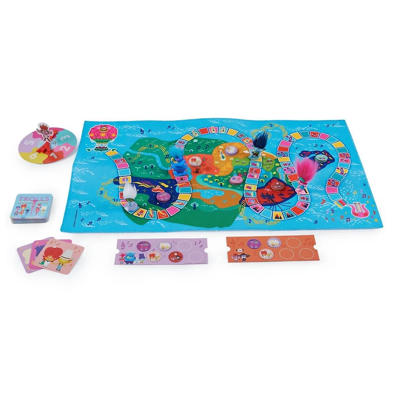 Jeu coopératif Trolls World Tour pour les enfants