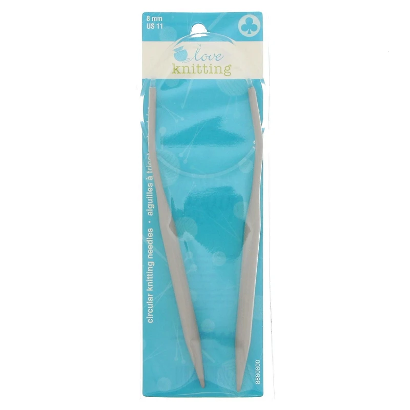Love Knitting 24" Circular Knitting Needles, Sizes 4.0 - 8.0 mm