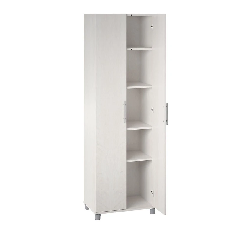 Systembuild Evolution Camberly 24" Utility Storage Cabinet, Graphite Gray
